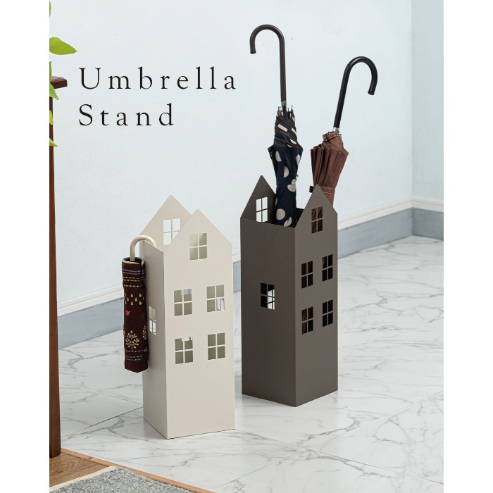 [直送3]傘立て LFS-185WH ホワイト (幅15.5×奥行15.5×高さ49)(本州四国九州限定)