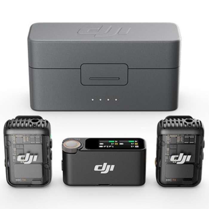 DJI MIC 2 (トランスミッターx2+レシーバーx1+充電ケース) DM1021