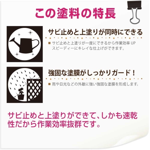 [取寄10]サビテクトスプレー 300ML あかさび色 [4972910319571]