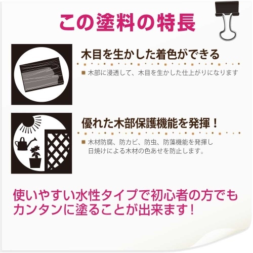 水性XDウッドコートS 3.4L マホガニ