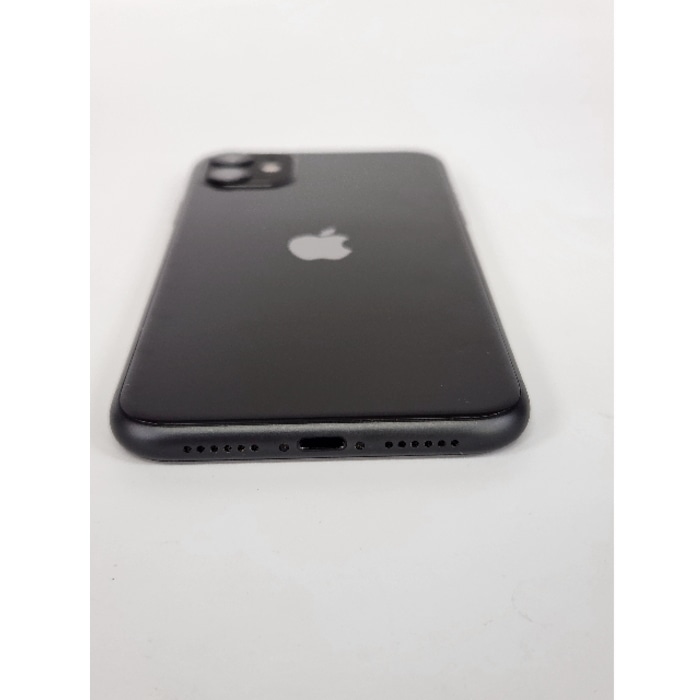 [中古B]iPhone11 MWM02J/A ブラック (SoftBank) (SIMロック解除済) [128GB]