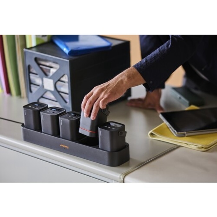 [直送5]Jackery パワーバンク&充電ステーション  モバイルバッテリー JSG-0307A [ブラック+オレンジ]