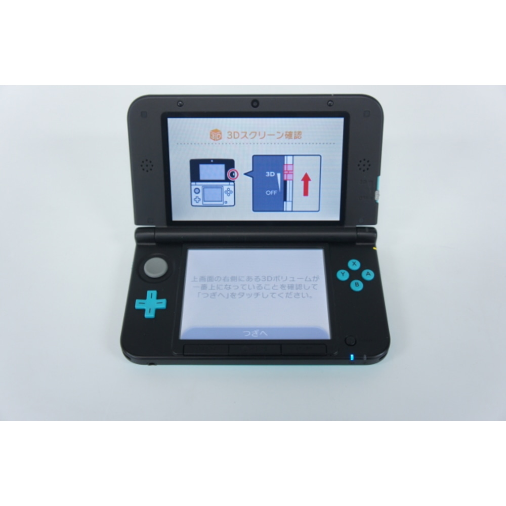 [中古B]ニンテンドー3DS LL リミテッドパック SPR-S-BNAF ターコイズ×ブラック