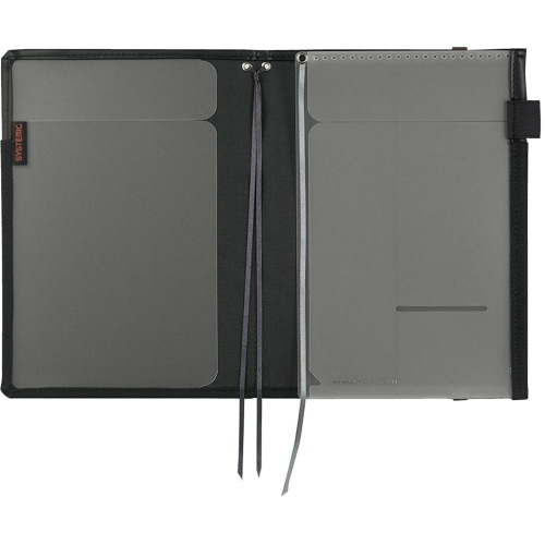 [取寄10]カバーノートシステミックリングA5合皮 ノ-V685B-D 黒 [4901480308579]