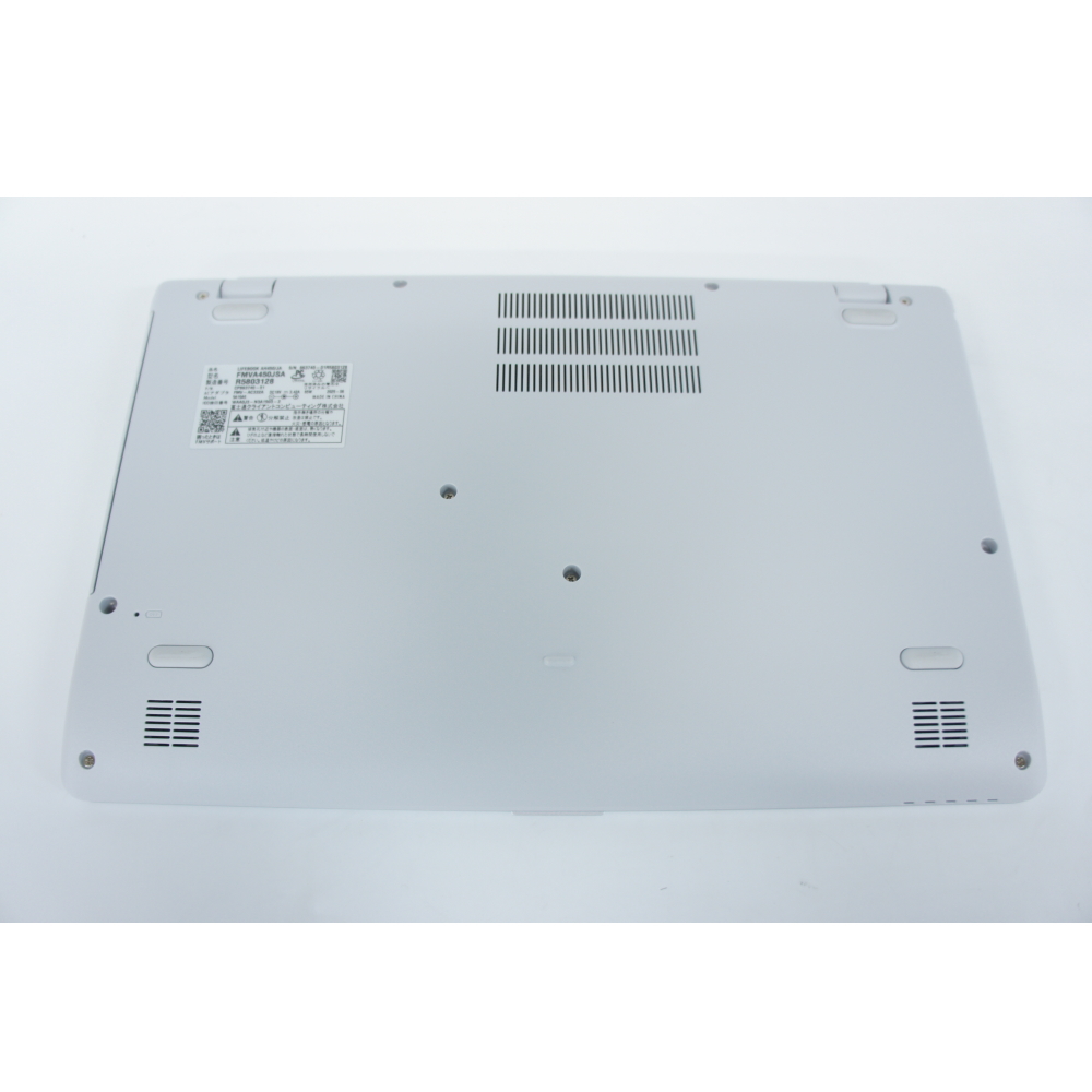 [中古B]FMV LIFEBOOK AH450/JA FMVA450JSA ファインシルバー (OSクリーンインストール、OfficeH＆B2024付属)