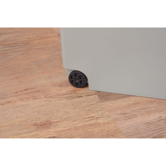 [直送3]ゴミ箱 スライド式ダストボックス スライドペール 45L LFS-763GR グリーン (幅27×奥行42×高さ60.5)(本州四国九州限定)