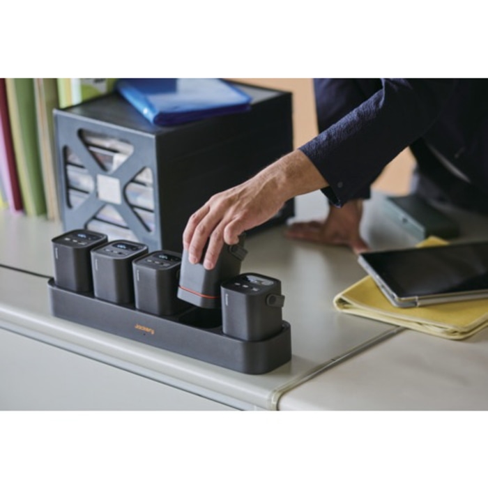 [直送5]Jackery パワーバンク&充電ステーション  モバイルバッテリー JSG-0307A [ブラック+オレンジ]