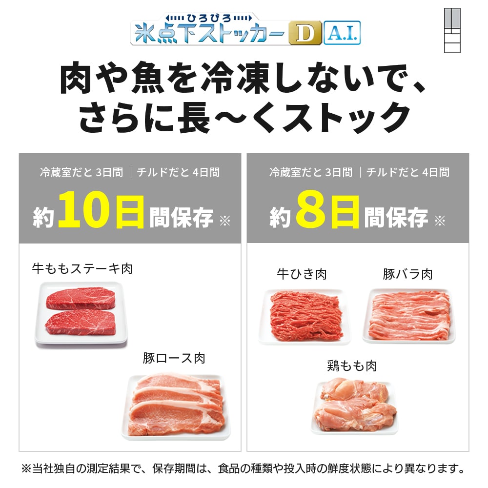 [大型特配]中だけひろびろ大容量 WZシリーズ MR-WZ55K-H(真ん中冷凍室) グランドアンバーグレー [547L]