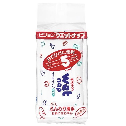 ピジョン ウエットナップ 10枚入×5個パック