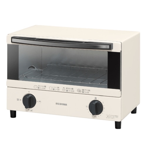 [未使用品](#)EOT-012-W ホワイト オーブントースター