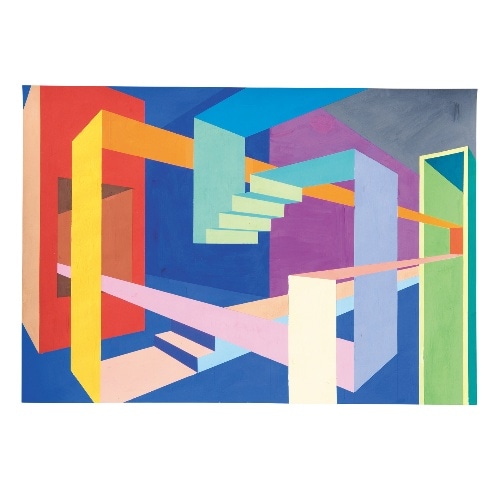 [取寄5]二点透視シート(10枚組) B3 13088