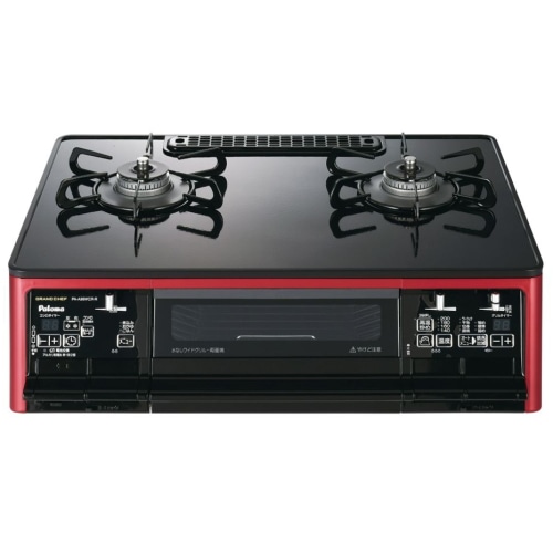 GRANDCHEF プレミアム PA-A96WCR-L 12A13A シャインレッド×ブラック (都市ガス用)