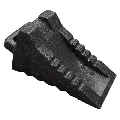 [取寄5]プラスチックタイヤストッパー FT-23 黒 [1個][4906918208940]