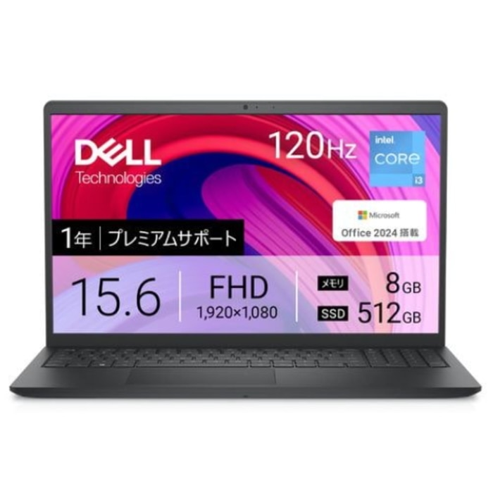 [未使用品]Inspiron 15 3530 NI25-FHHBB カーボンブラック [15.6型]