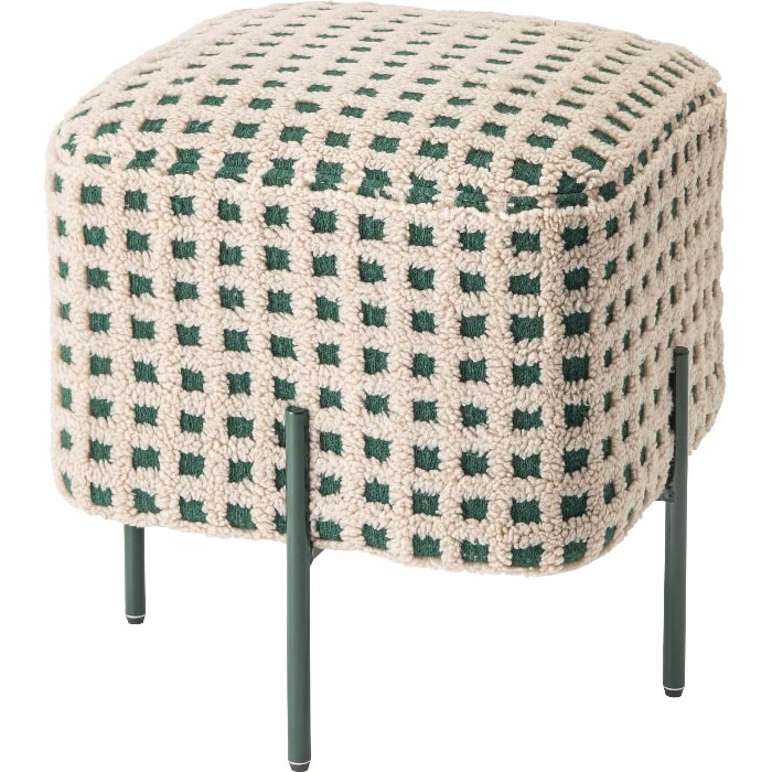 [直送3]スツール PC-508GR グリーン (幅43×奥行43×高さ45cm)(本州四国九州限定)