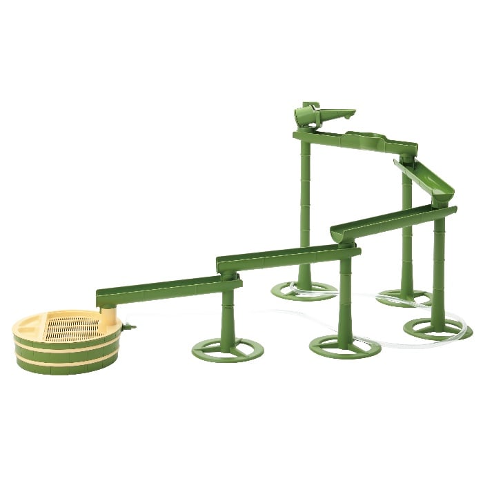 [取寄10]竹流麺 スライダーそうめん流し器 D－6794 [1台][4976790367943]