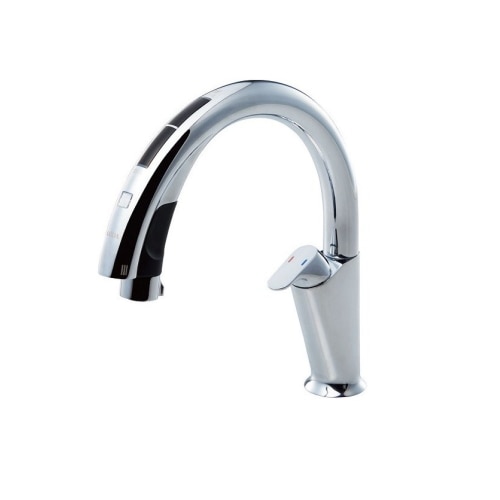 INAX JF-NA411S(JW) ナビッシュハンズフリー キッチン用タッチレス水栓 (浄水器ビルトイン型)