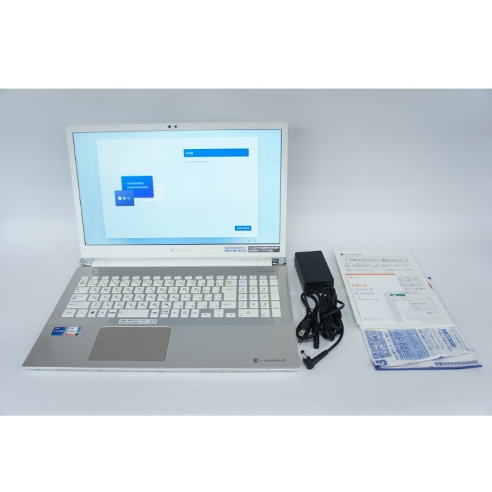 [中古C]dynabook T8 P2T8RPBG サテンゴールド (Core i7 1165G7/16GB/512GB/OfficeH&B2019/Win11)