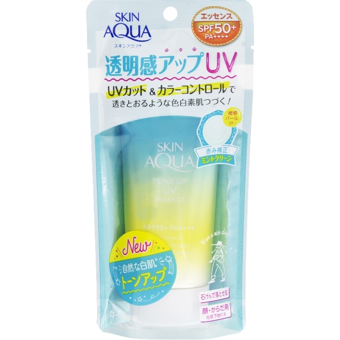 スキンアクア トーンアップUVエッセンス ミントグリーン 80g