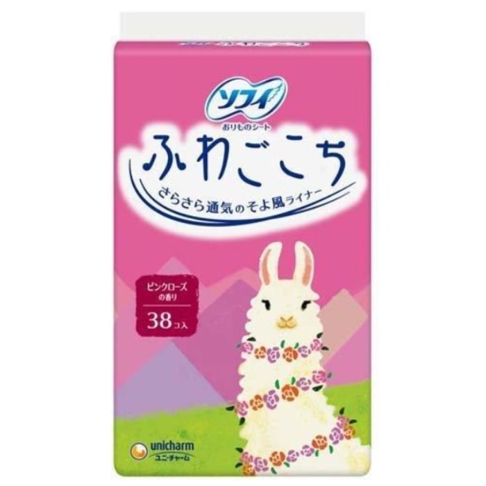 ソフィ ふわごこち ピンクロ－ズの香り 38枚