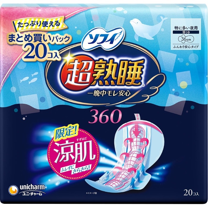 ソフィ 超熟睡ガード 涼肌 360