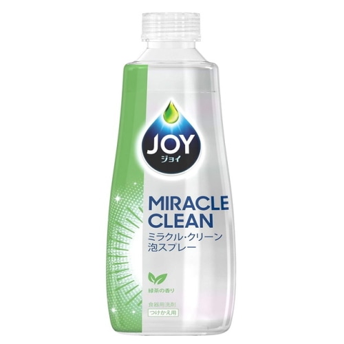 P&G ジョイ ミラクルクリーン 泡スプレー 緑茶の香り つけかえ用 300ml 1本