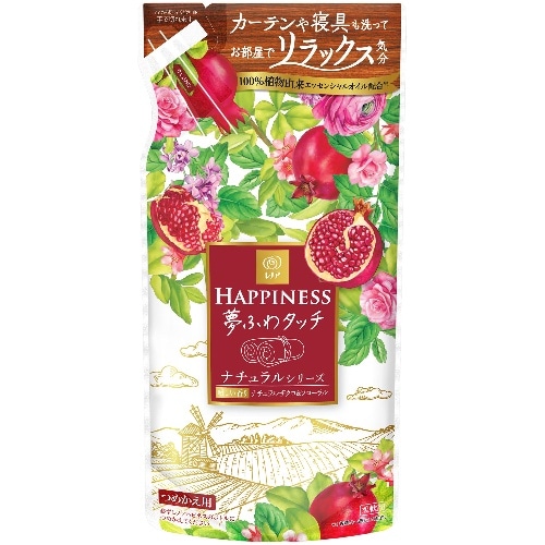 レノアハピネス 夢ふわタッチ ナチュラルザクロ＆フローラル つめかえ 400ml