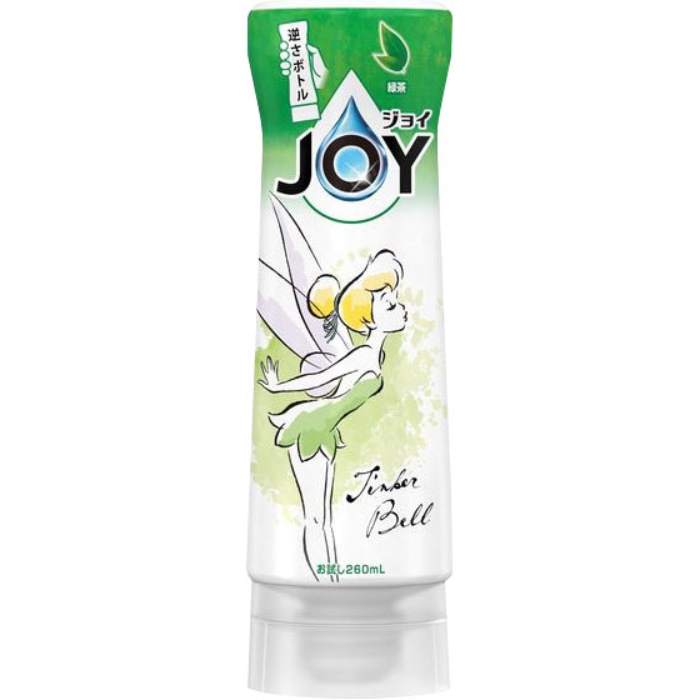 [箱難ありB]除菌ジョイコンパクト 緑茶の香り 逆さボトル ディズニーコラボ 260mL