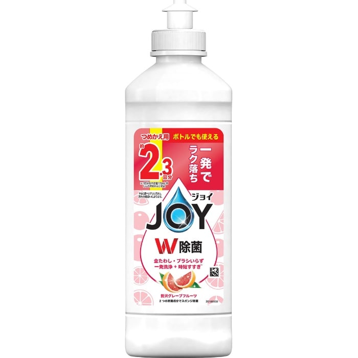 除菌ジョイコンパクト 贅沢グレープフルーツの香り キャップ付き詰替 300ml