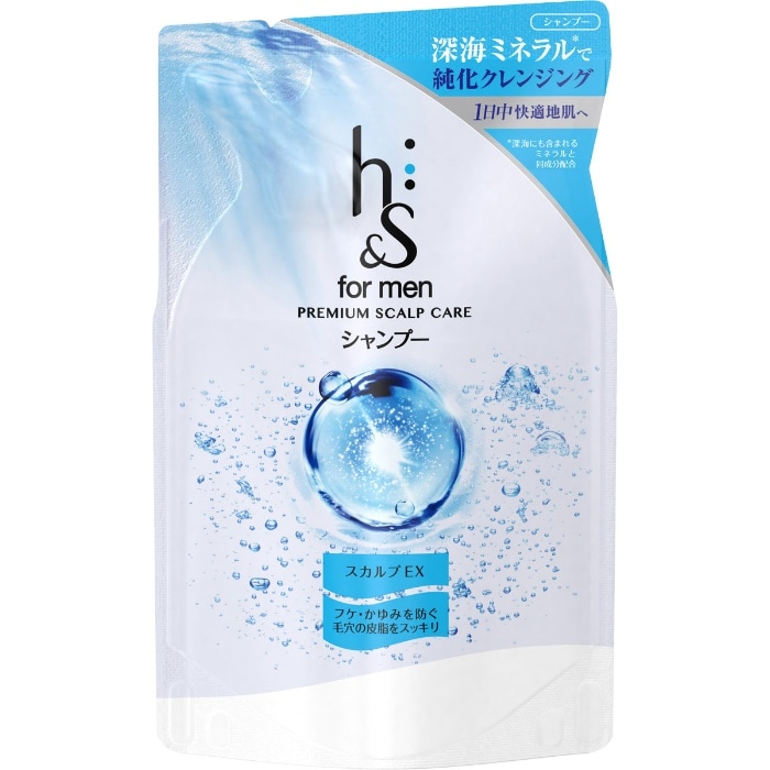h＆s for men スカルプゴールド シャンプー 詰替 300ml
