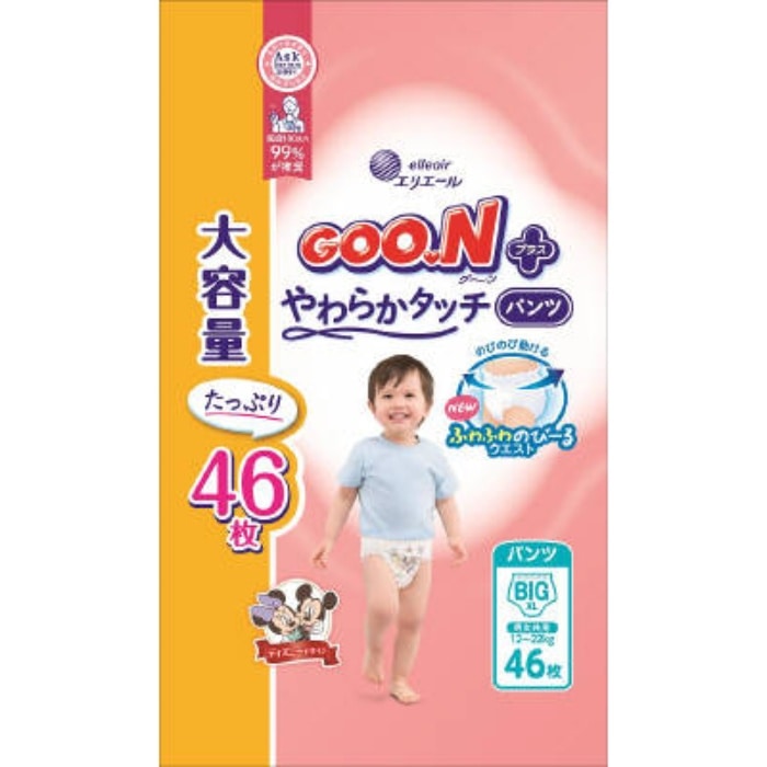 グーンプラス 肌快適設計パンツ BIGサイズ 46枚