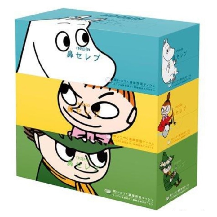 ネピア 鼻セレブ ムーミンコラボ企画品 3個パック