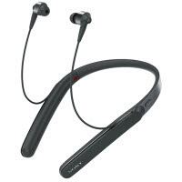 [おすすめ]WI-1000X(B) ブラック (ネックバンド型Bluetoothイヤホン)
