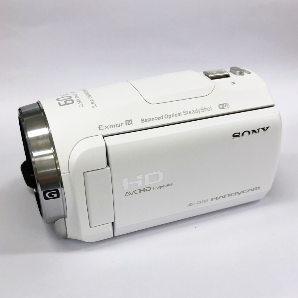 [修理上り品A]HDR-CX680(W) ホワイト