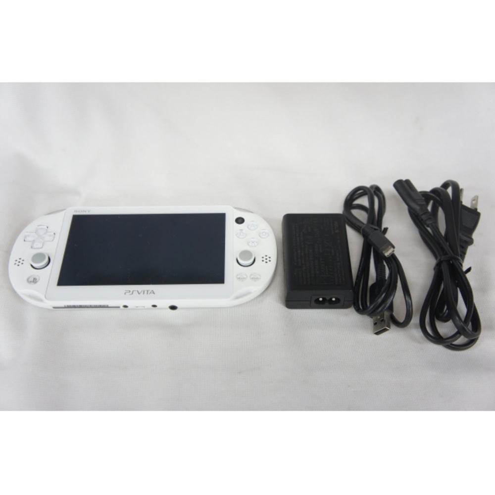 中古B]PlayStation Vita Wi-Fiモデル PCH-2000 ZA12 ホワイト: PCボンバー