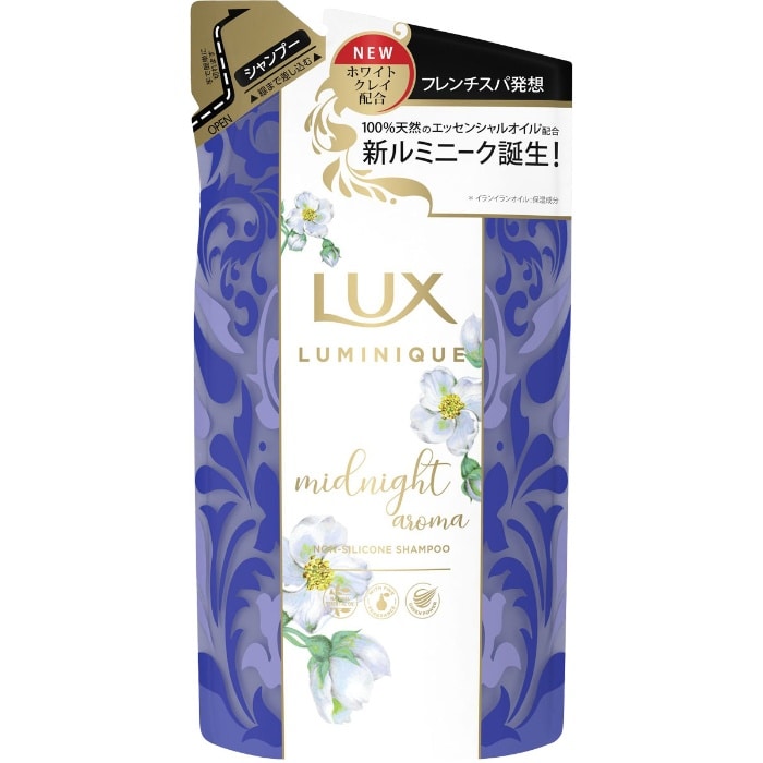 ラックス ルミニーク ミッドナイトアロマ シャンプー つめかえ用 NEWつき 350g