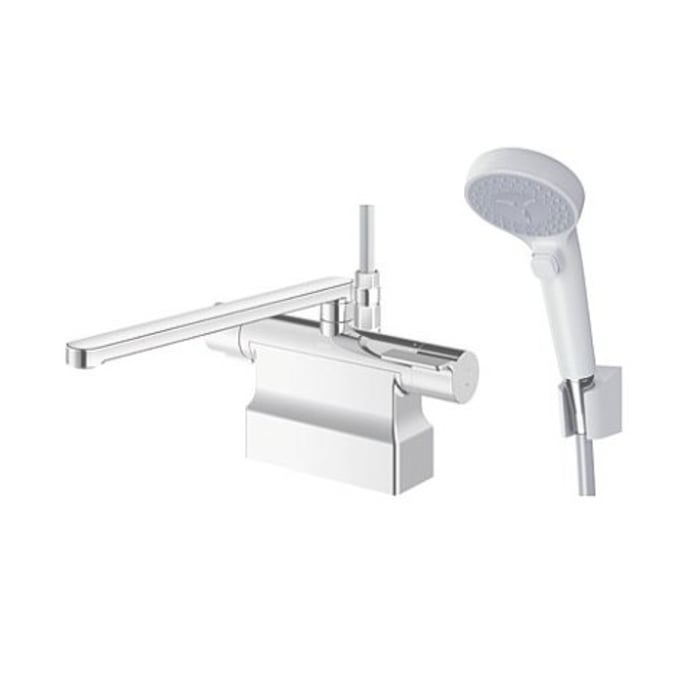 [箱難ありB]台付サーモスタット混合水栓 TBV03424Z1 (コンフォートウエーブクリック、調圧弁、寒冷地用 )