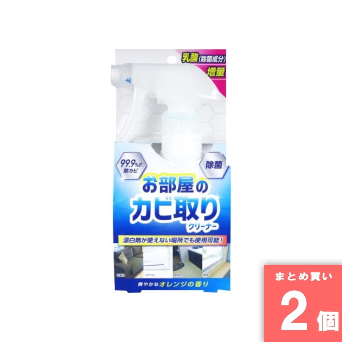 [取寄10][まとめ買い]【2個セット】お部屋のカビ取りクリーナー除菌UP 180ml [4516825006579]