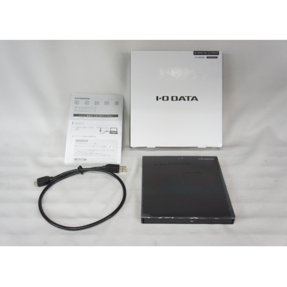 [中古A]ポータブルBDドライブ EX-BD03K ブラック