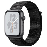 Nikeスポーツループ 44mm Apple Watch Nike+ Series 4 GPSモデル MU7J2J/A ブラック
