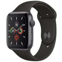Apple Watch Series 5 GPSモデル 44mm MWVF2J/A ブラックスポーツバンド
