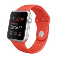 Apple Watch Sport 42mm MLC42J/A オレンジスポーツバンド