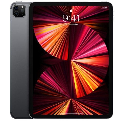iPad Pro 11インチ Wi-Fi 2021年春モデル MHQW3J/A スペースグレイ [512GB]