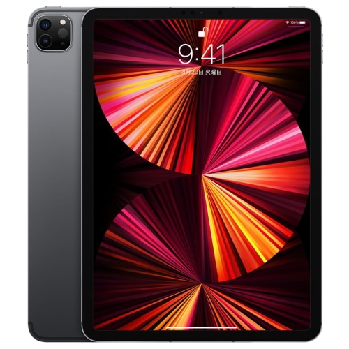 iPad Pro 11インチ Wi-Fi 2021年春モデル MHQU3J/A スペースグレイ [256GB]
