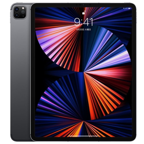 [箱難ありB]iPad Pro 12.9インチ Wi-Fi  2021年春モデル MHNM3J/A スペースグレイ [1TB]