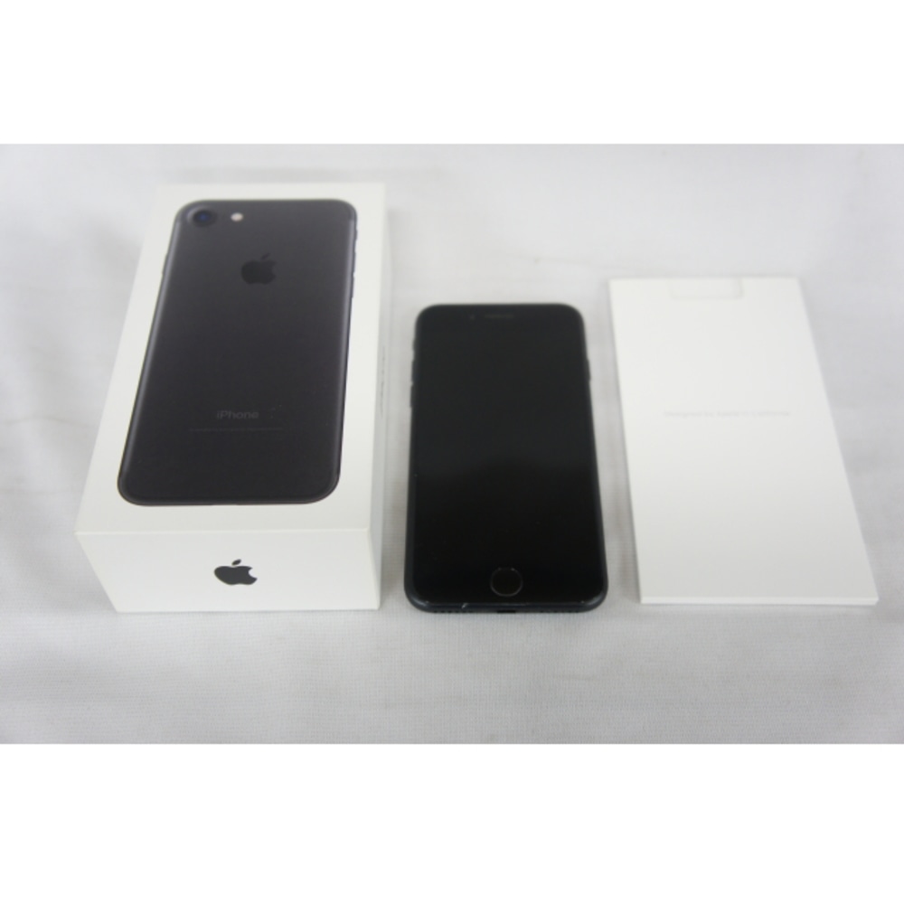 [中古B]iPhone 7 MNCK2J/A ブラック (au) [128GB]