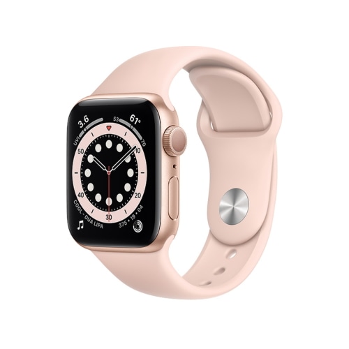[おすすめ]Apple Watch Series 6 GPSモデル 40mm MG123J/A ピンクサンドスポーツバンド