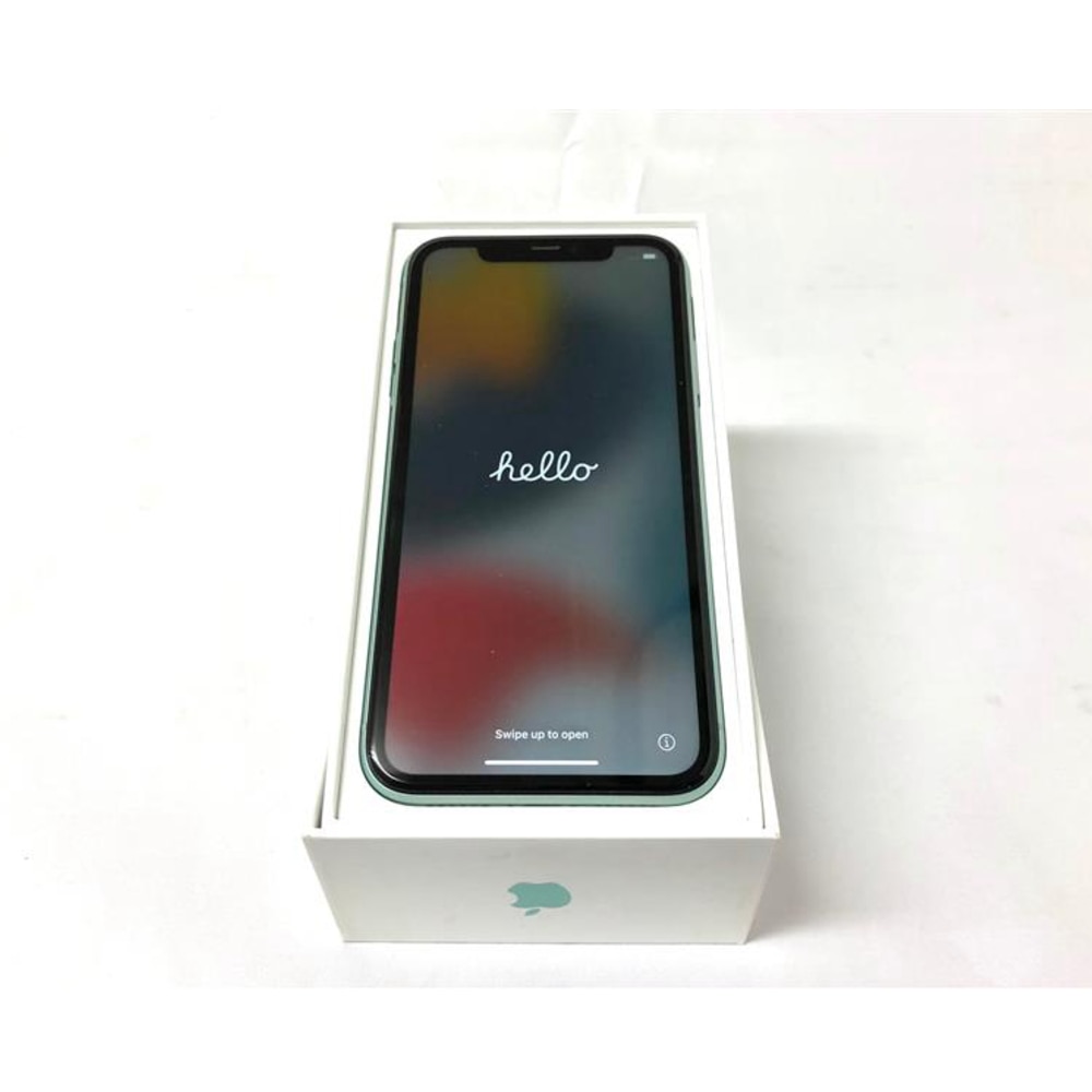 [中古B]iPhone11 MWLY2J/A グリーン (softbank) [64GB]