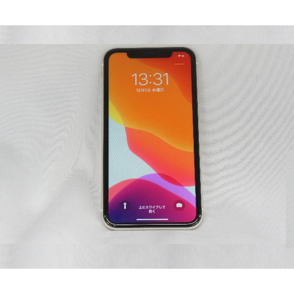 [中古B]iPhone11 MWLU2J/A ホワイト (ネットワーク利用制限△) (docomo) [64GB]