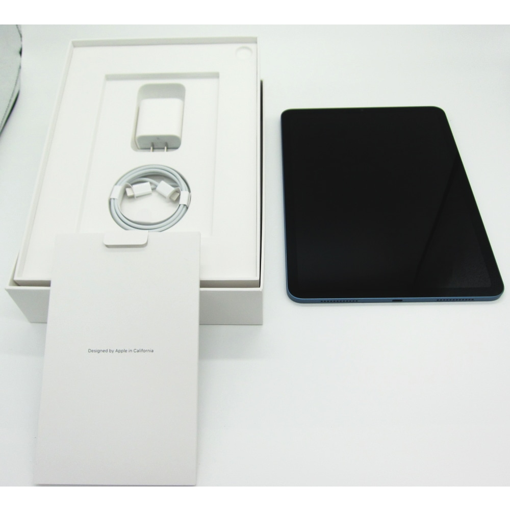 [中古A]iPad Air 10.9インチ 第5世代 Wi-Fi  2022年春モデル MM9N3J/A ブルー [256GB]